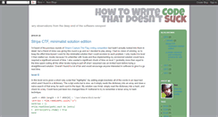 Desktop Screenshot of codesuck.com